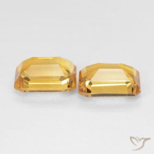 Shop natural 2.93ct Orange-or Citrine gems, Octogone / coupe Émeraude, from Brésil at GemSelect. In stock, global shipping!