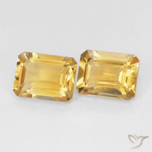 Shop natural 2.87ct Or Citrine gems, Octogone / coupe Émeraude, from Brésil at GemSelect. In stock, global shipping!