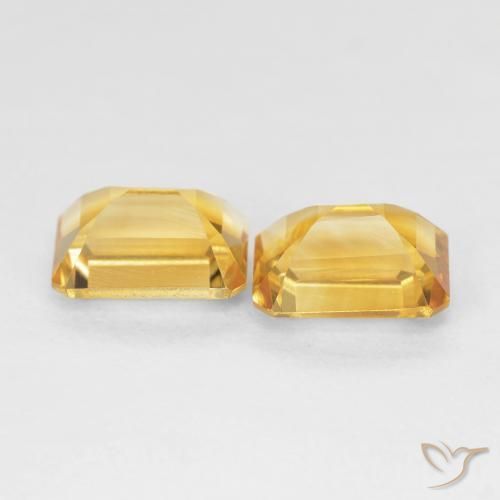 Shop natural 2.87ct Or Citrine gems, Octogone / coupe Émeraude, from Brésil at GemSelect. In stock, global shipping!