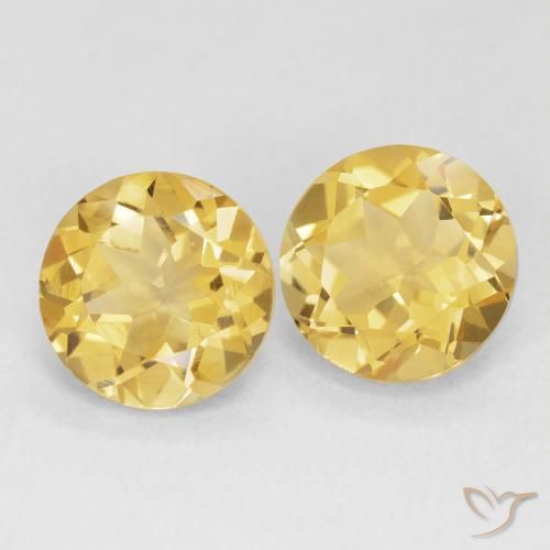 Shop natural 3.59ct Or moyen Citrine gems, Tour, from Brésil at GemSelect. In stock, global shipping!