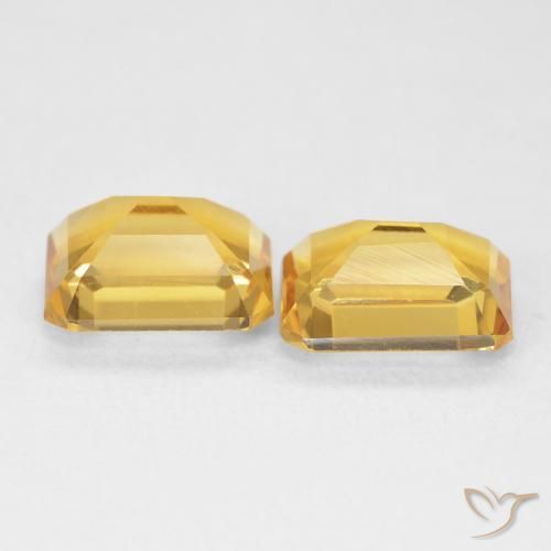 Shop natural 2.86ct Doré Citrine gems, Octogone / coupe Émeraude, from Brésil at GemSelect. In stock, global shipping!