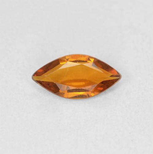 0.37ct Naturel Orange foncé Citrine, Marquise, VVS