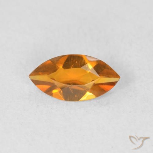 0.49ct Naturel Or Citrine, Marquise, VVS-VS