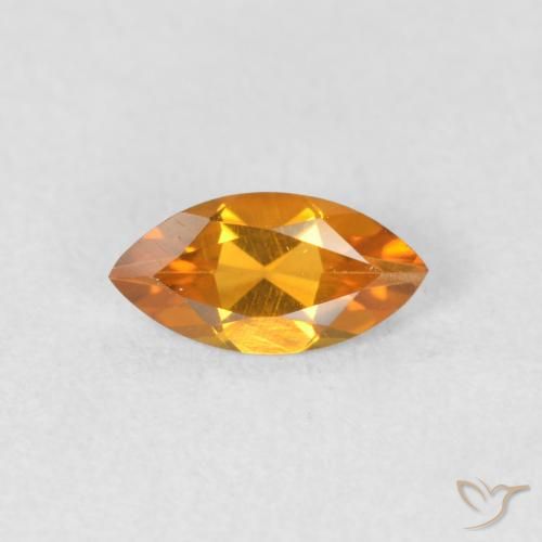 0.48ct Naturel Or Citrine, Marquise, VVS-VS