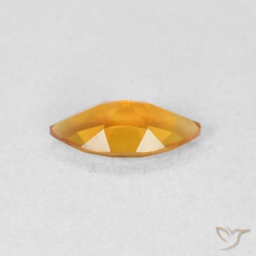 Citrine Or naturelle Marquise, 0.48 ct, VVS-VS