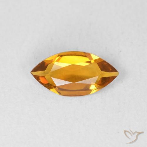 0.45ct Naturel Or Citrine, Marquise, VVS