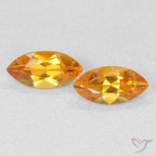 1.02ctw Naturel Or Citrine, Marquise, VS
