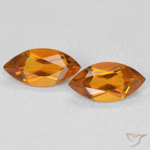 Achetez naturel 0.96ct Orange moyen Citrine gems, Marquise, En provenance Brésil chez GemSelect. En stock, livraison internationale!