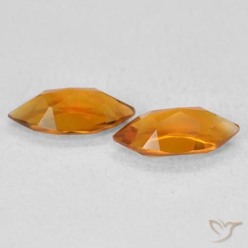 Achetez naturel 0.96ct Orange moyen Citrine gems, Marquise, En provenance Brésil chez GemSelect. En stock, livraison internationale!