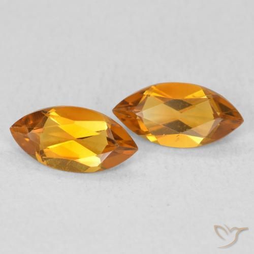 Shop natural 0.89ct Orange foncé Citrine gems, Marquise, from Brésil at GemSelect. In stock, global shipping!
