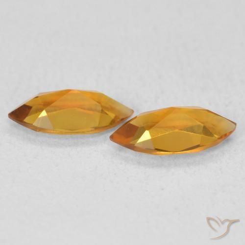 Shop natural 0.89ct Orange foncé Citrine gems, Marquise, from Brésil at GemSelect. In stock, global shipping!