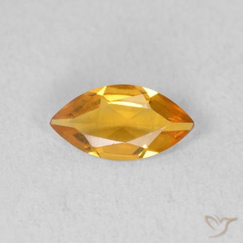 0.39ct Naturel Or Citrine, Marquise, VVS-VS