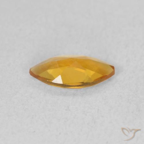 Citrine Or naturelle Marquise, 0.39 ct, VVS-VS