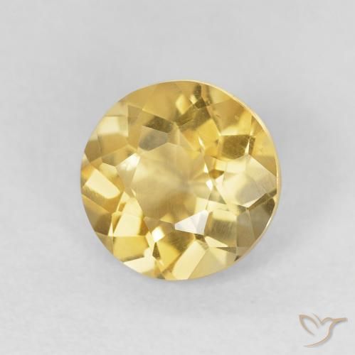 Citrine Jaune clair naturelle Tour, 1.47 ct, VS