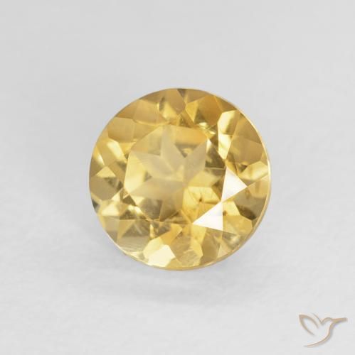 Citrine Jaune clair naturelle Tour, 1.17 ct, VS