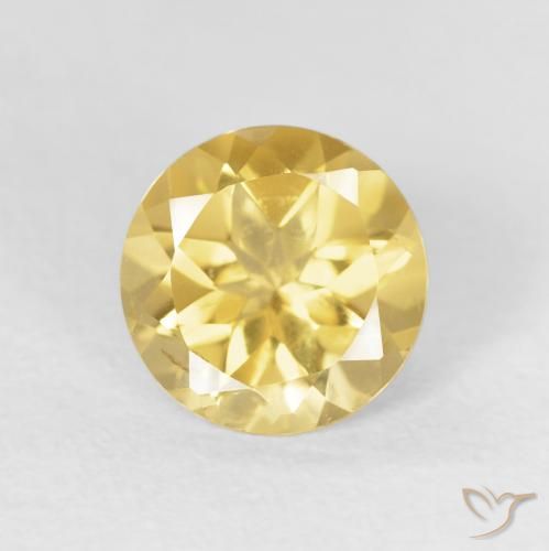 1.73ct Naturel Orange Doré Citrine, Tour, VVS-VS