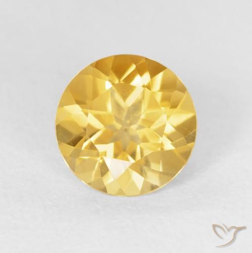 1.77ct Naturel Doré vif Citrine, Tour, VVS-VS