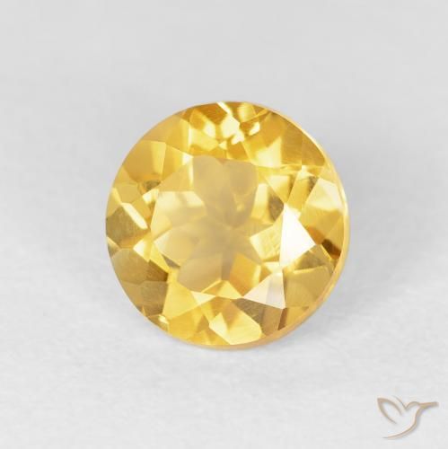 Citrine Doré vif naturelle Tour, 1.54 ct, VVS-VS
