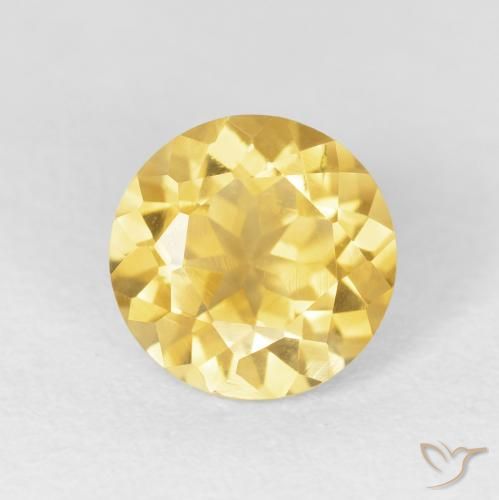 1.95ct Naturel Or moyen Citrine, Tour, VVS-VS