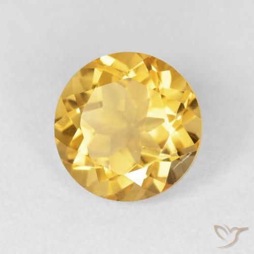 Citrine Or moyen naturelle Tour, 1.90 ct, VVS
