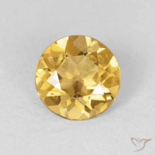 0.96ct Naturel Doré vif Citrine, Tour, VVS