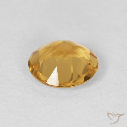 Citrine Doré vif naturelle Tour, 0.96 ct, VVS
