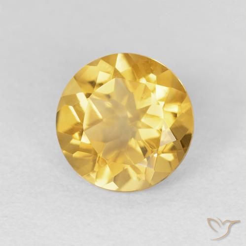 Citrine Doré vif naturelle Tour, 1.70 ct, VVS-VS