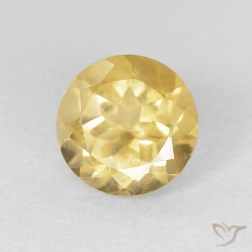 Citrine Jaune moyen naturelle Tour, 1.34 ct, VVS-VS
