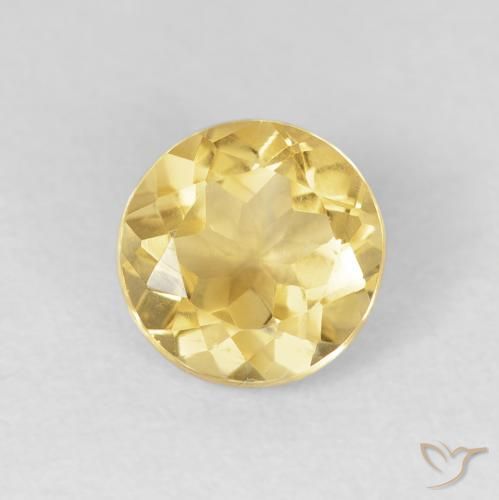1.67ct Naturel Jaune doré léger Citrine, Tour, VVS-VS