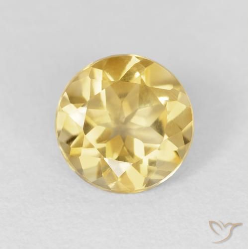 1.73ct Naturel Orange Doré Citrine, Tour, VVS