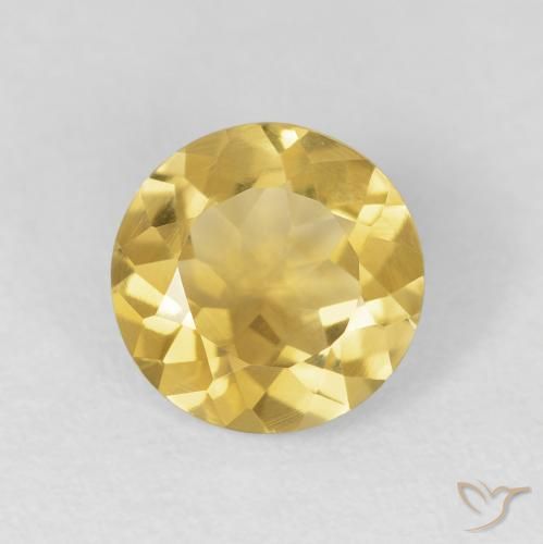 1.67ct Naturel Orange Doré Citrine, Tour, VVS