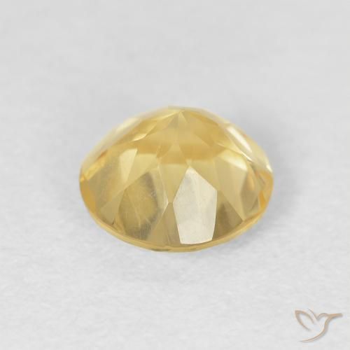 Citrine Jaune moyen naturelle Tour, 1.20 ct, VVS