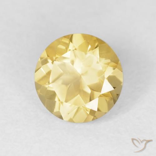 Citrine Jaune Dijon naturelle Tour, 1.30 ct, VVS
