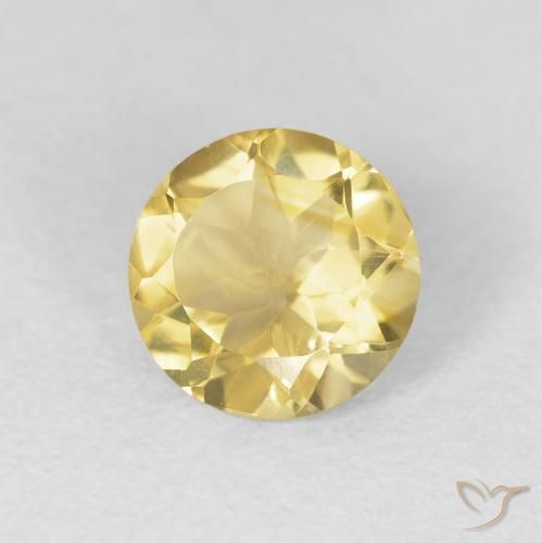 Citrine Jaune moyen naturelle Tour, 1.15 ct, VS