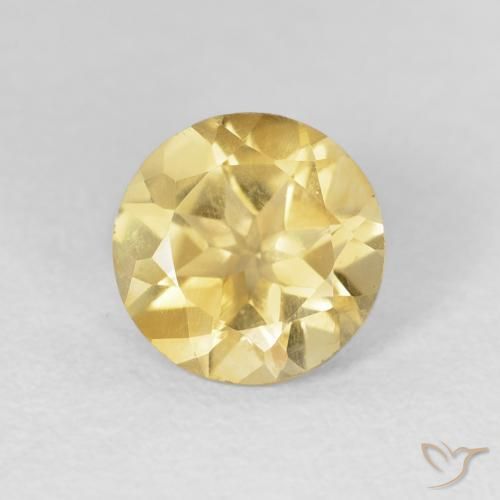 1.63ct Naturel Doré Citrine, Tour, VVS
