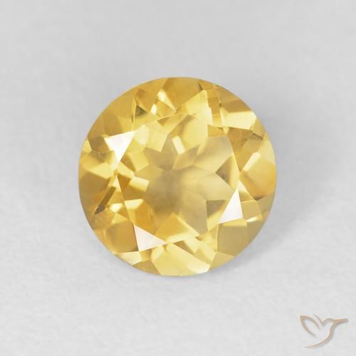 1.89ct Naturel Orange Doré Citrine, Tour, VVS