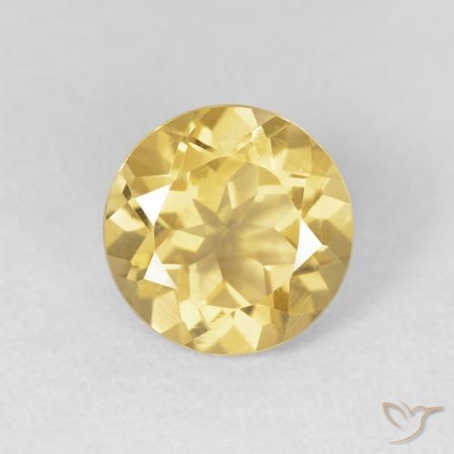 1.94ct Naturel Orange Doré Citrine, Tour, VVS