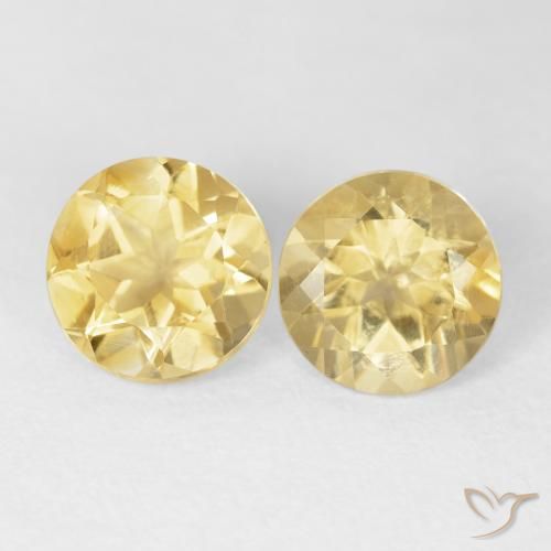 3.60ctw Naturel Doré Citrine, Tour, VS