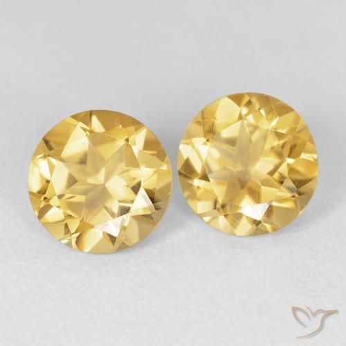 Shop natural 3.33ct Or moyen Citrine gems, Tour, from Brésil at GemSelect. In stock, global shipping!