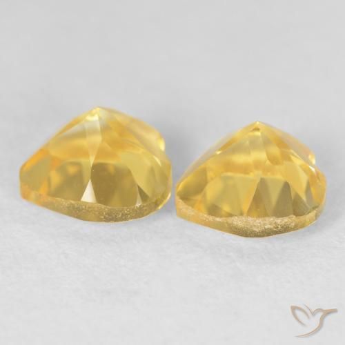 Shop natural 1.58ct Orange Doré Citrine gems, Cœur, from Brésil at GemSelect. In stock, global shipping!