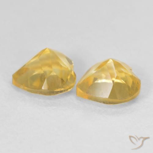 Shop natural 1.45ct Orange Doré Citrine gems, Cœur, from Brésil at GemSelect. In stock, global shipping!