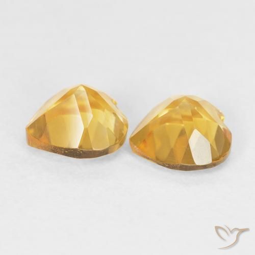 Shop natural 1.47ct Top Gold Citrine gems, Cœur, from Brésil at GemSelect. In stock, global shipping!