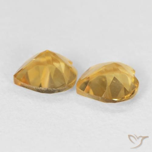 Shop natural 1.14ct Doré Citrine gems, Cœur, from Brésil at GemSelect. In stock, global shipping!