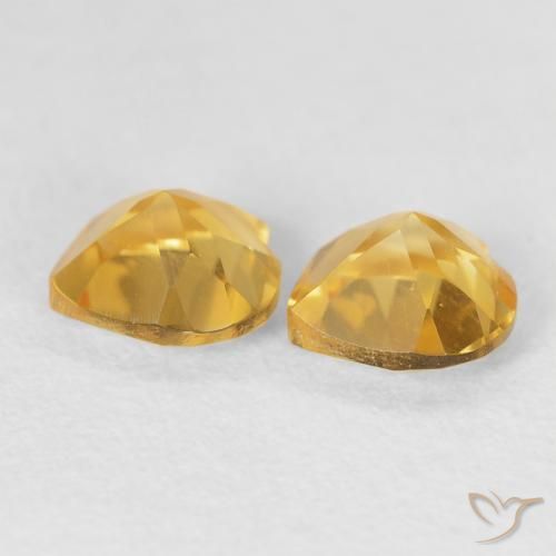 Shop natural 1.59ct Doré Citrine gems, Cœur, from Brésil at GemSelect. In stock, global shipping!