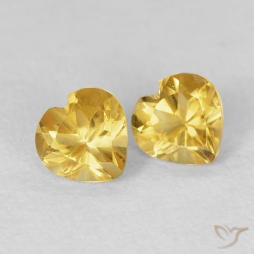 Shop natural 0.96ct Orange Doré Citrine gems, Cœur, from Brésil at GemSelect. In stock, global shipping!