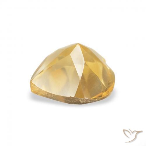 Citrine Or naturelle Cœur, 0.69 ct, VVS