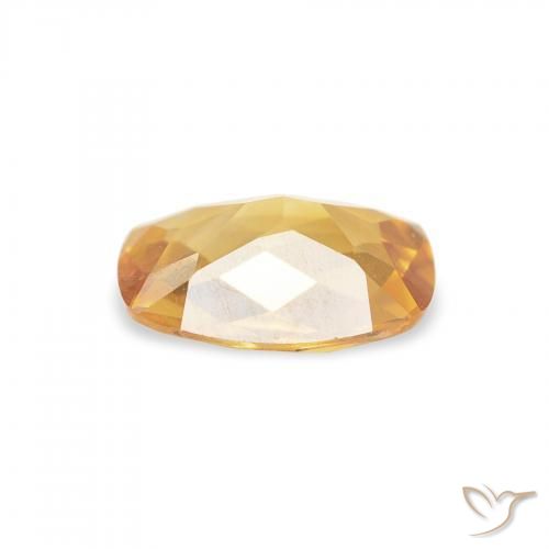 Citrine Doré naturelle Coussin, 0.96 ct, VVS