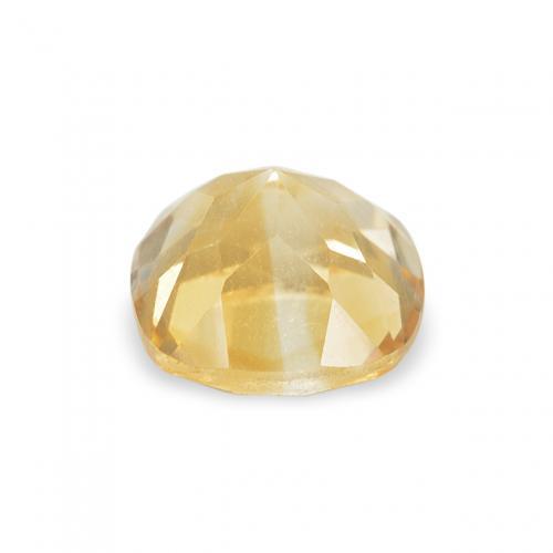 Citrine Orange Doré naturelle Coussin, 0.58 ct, VVS