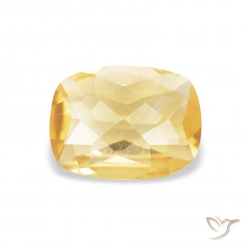 0.81ct Naturel Or Citrine, Coussin, VVS