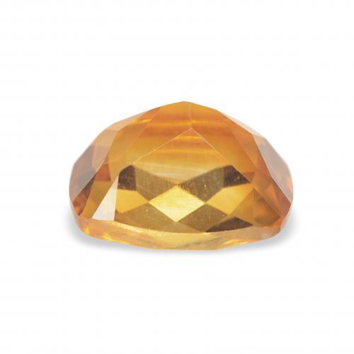 Citrine Orange foncé naturelle Coussin, 1.50 ct, VVS